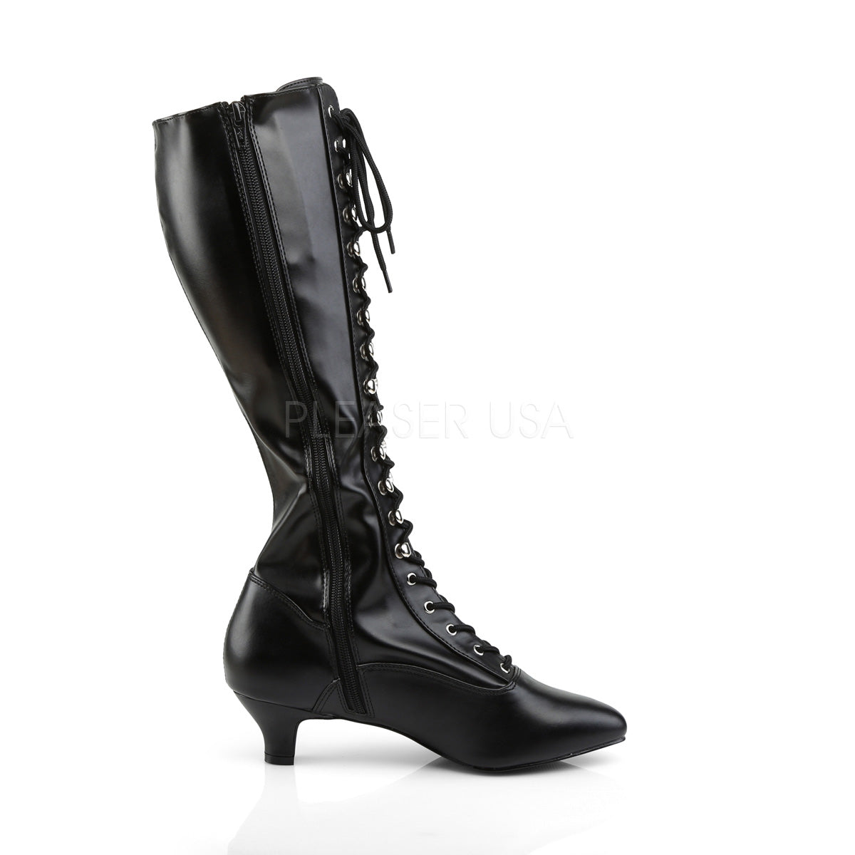 FAB-2023 Black Str Faux Leather
