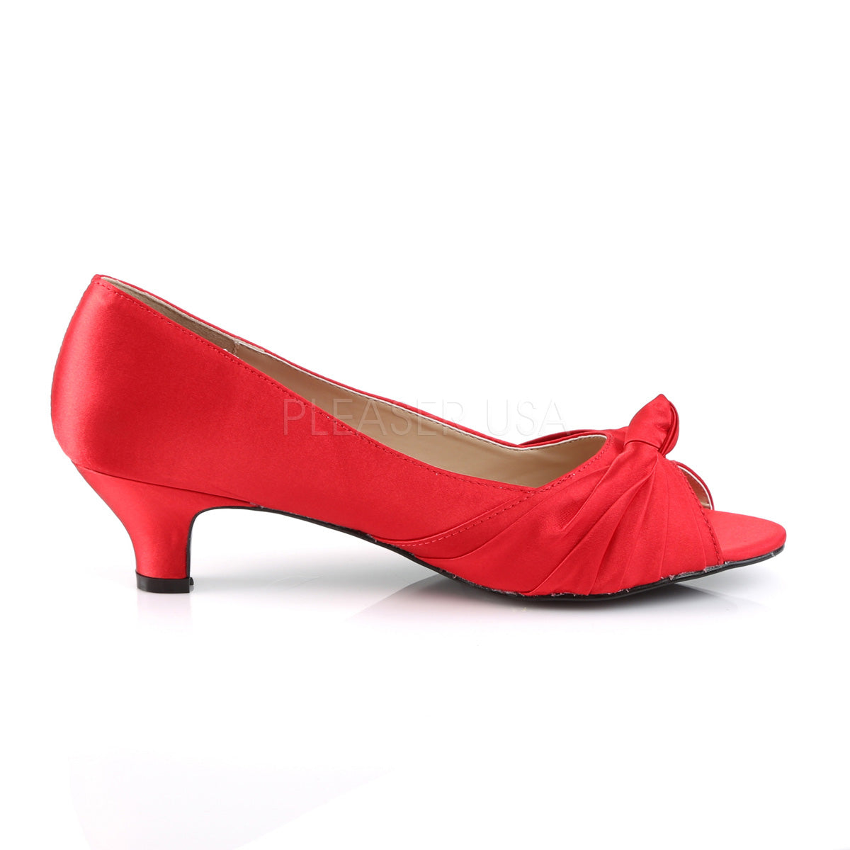 FAB-422 Red Satin