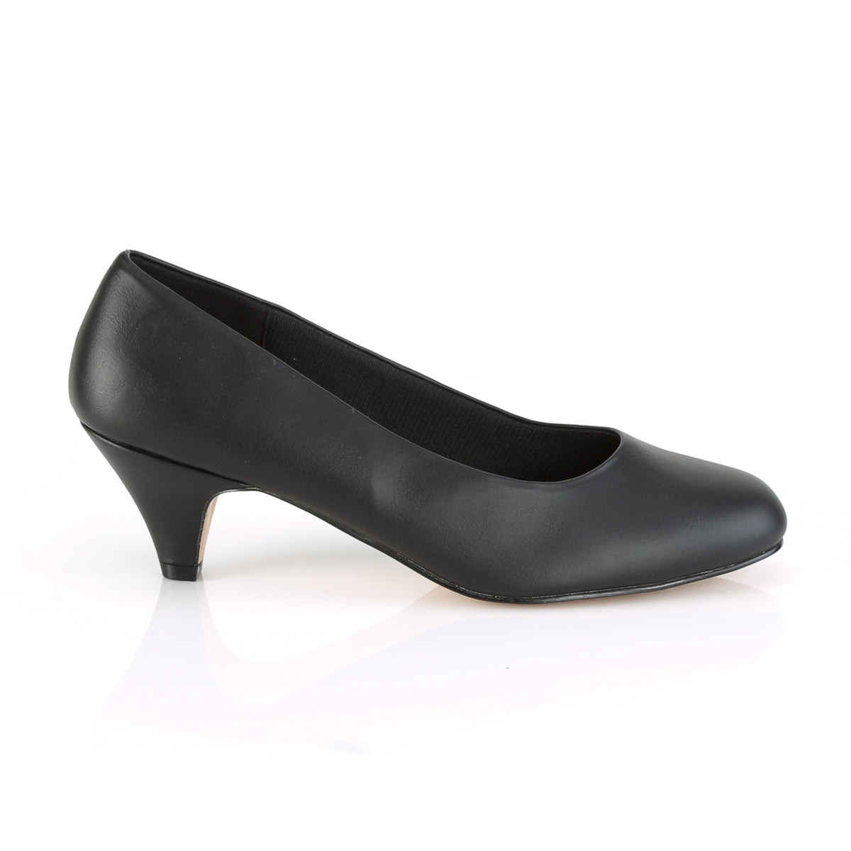 FEFE-01 Black Faux Leather