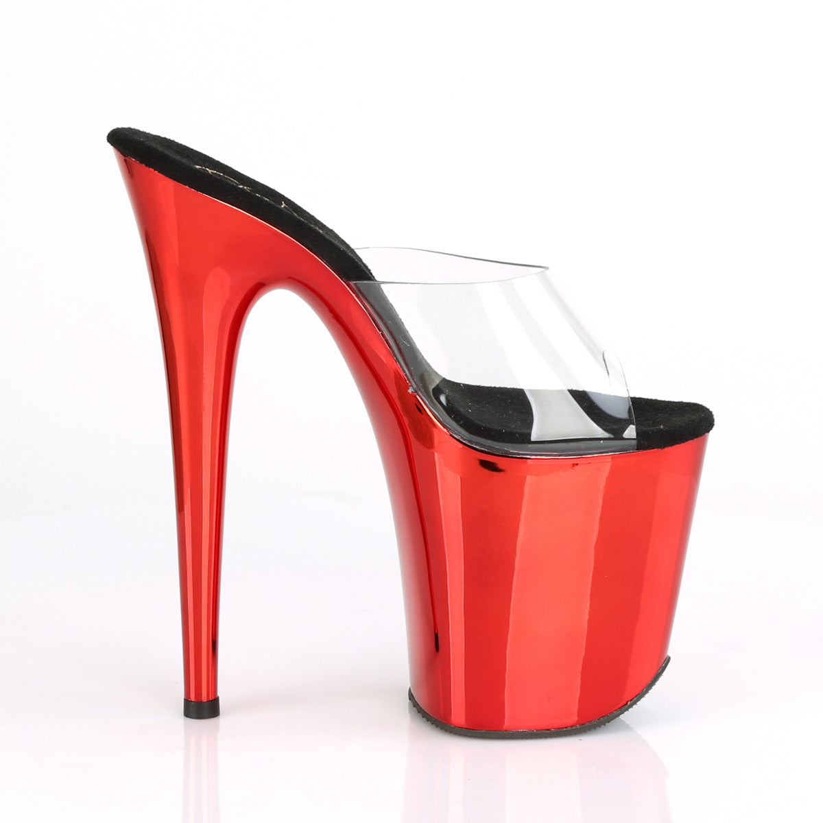 FLAMINGO-801 Clear/Red Chrome