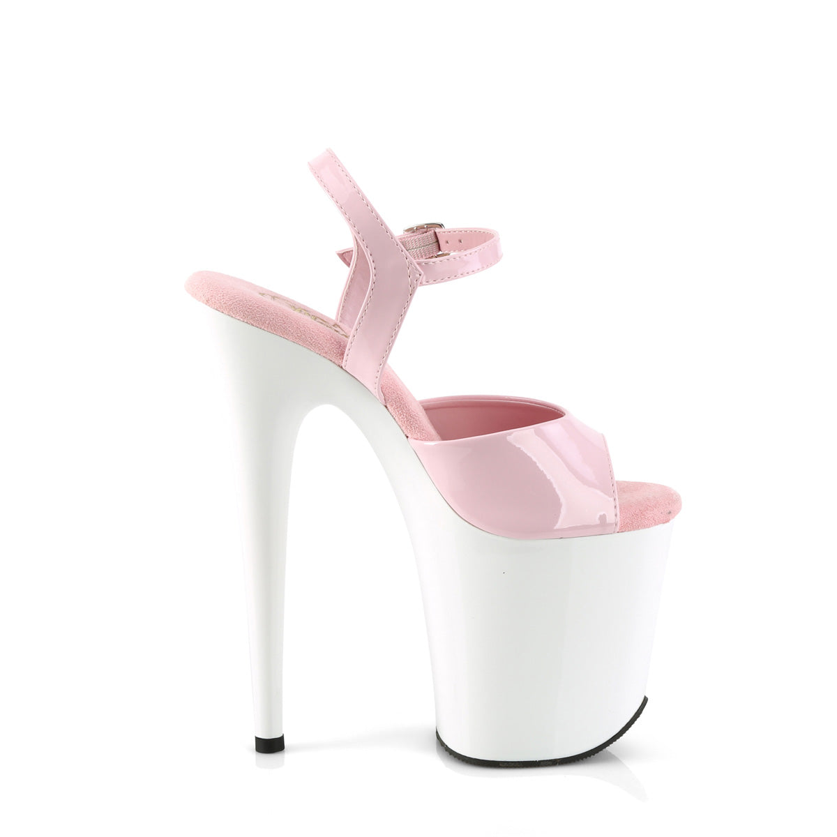 FLAMINGO-809 Baby Pink Patent/White