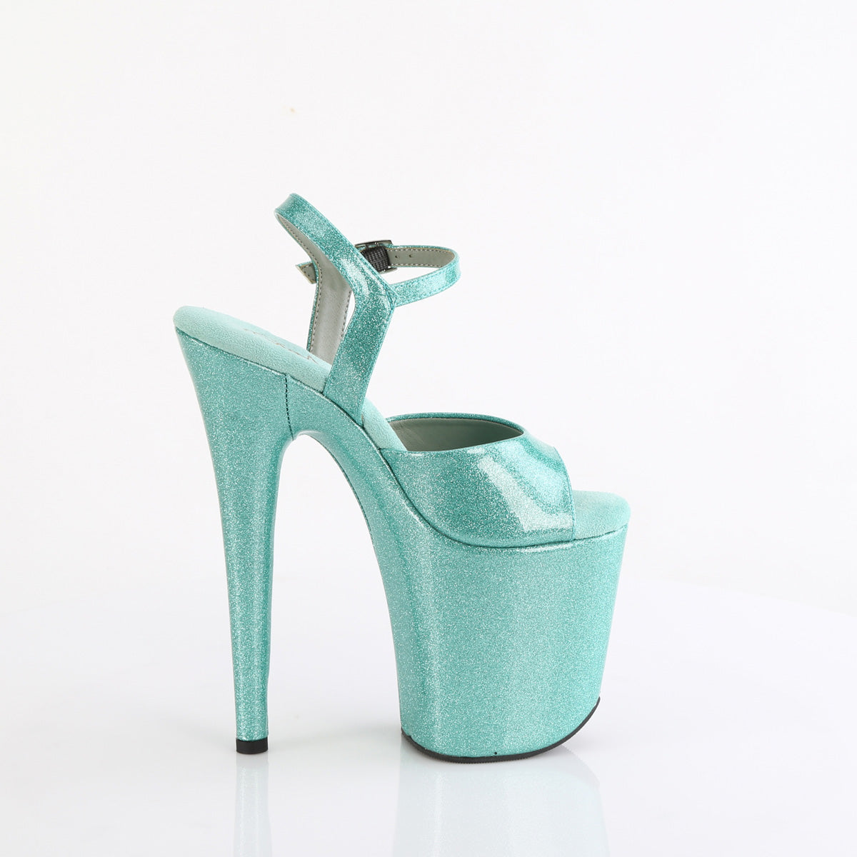 FLAMINGO-809GP Aqua Glitter Patent/M
