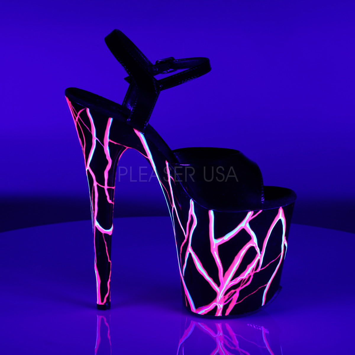 FLAMINGO-809NLB Black Hot Pink Neon