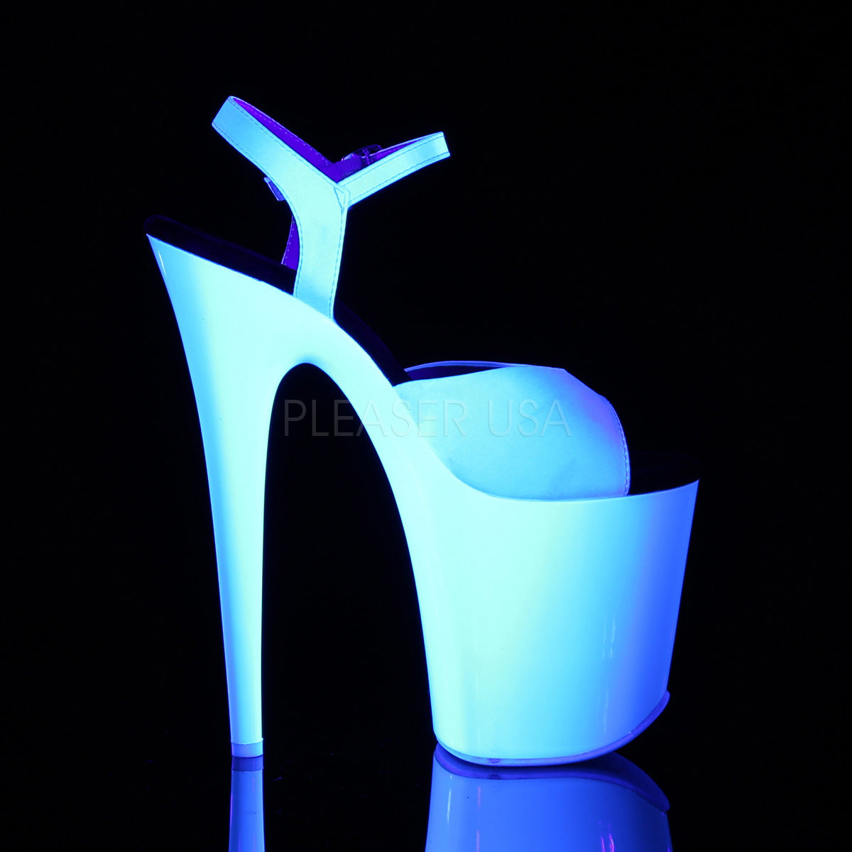 FLAMINGO-809UV White Satin/Neon White