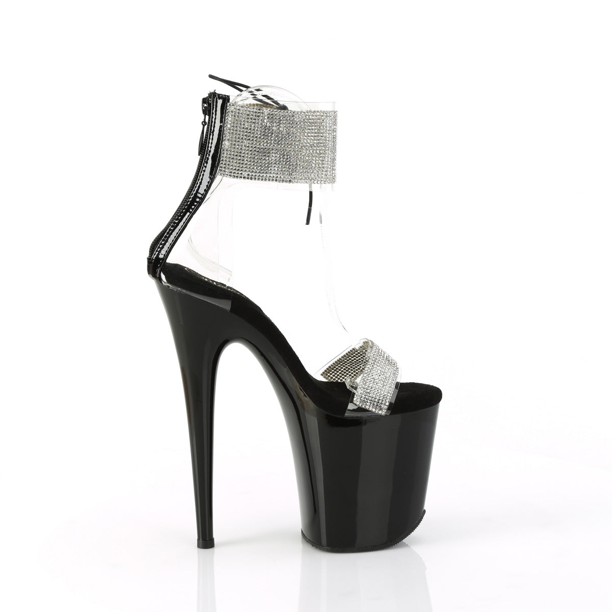 FLAMINGO-827RS Clear-Black/Black