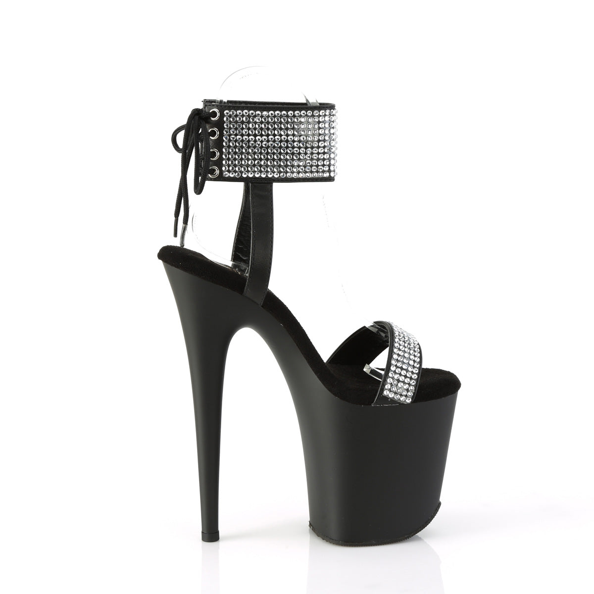 FLAMINGO-870 Black Faux Leather-RS/Black Matte