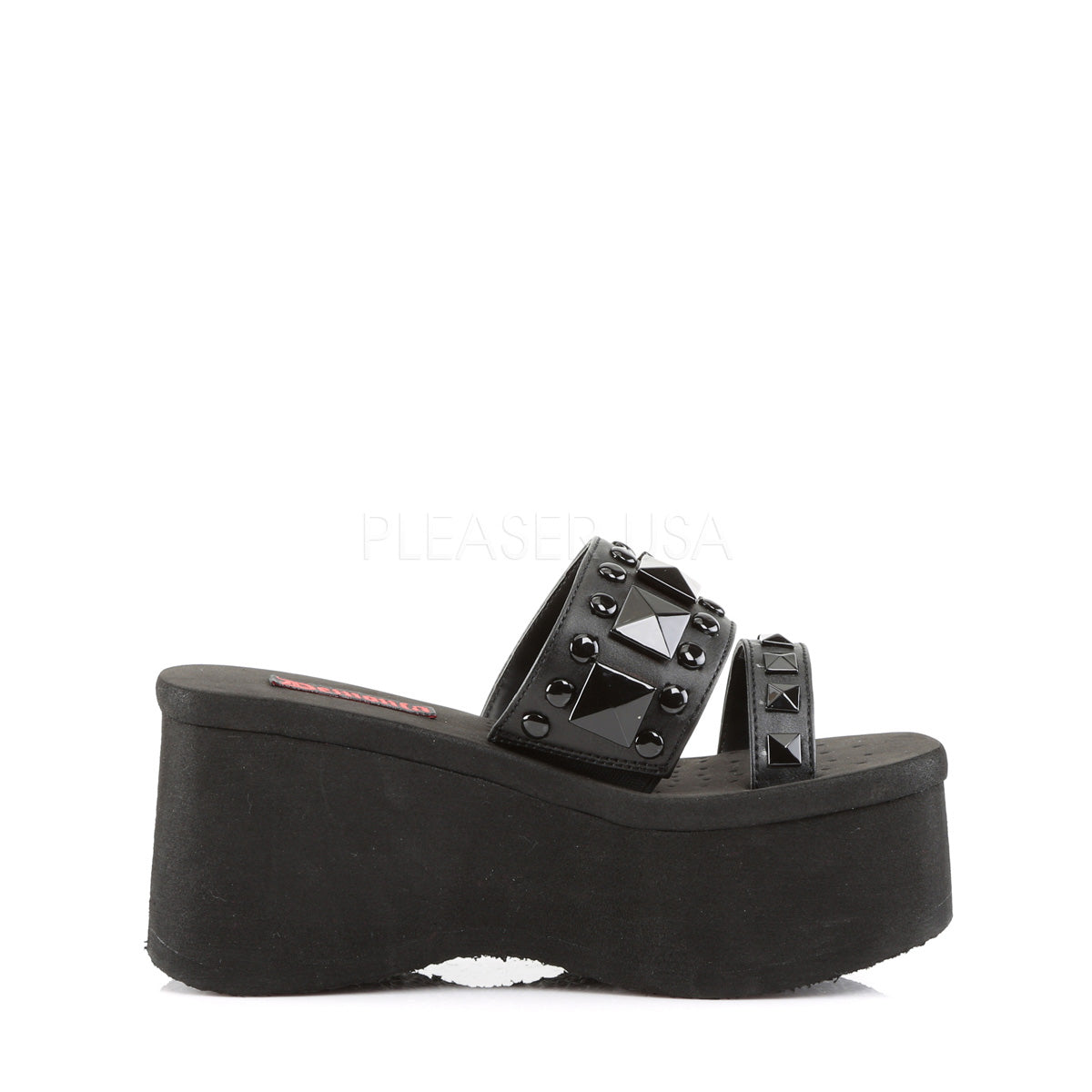 FUNN-18 Black Vegan Leather