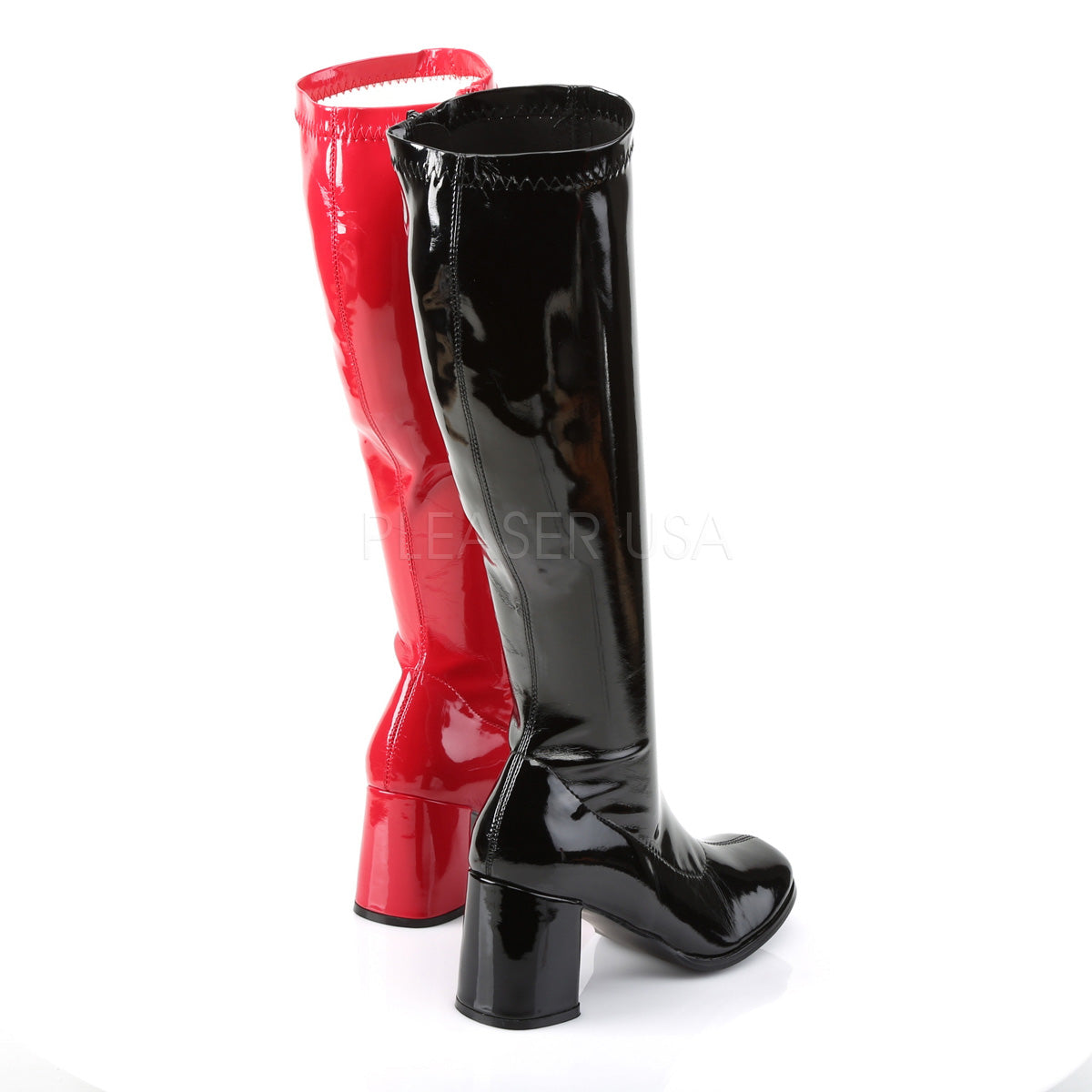 GOGO-300HQ Black-Red Patent