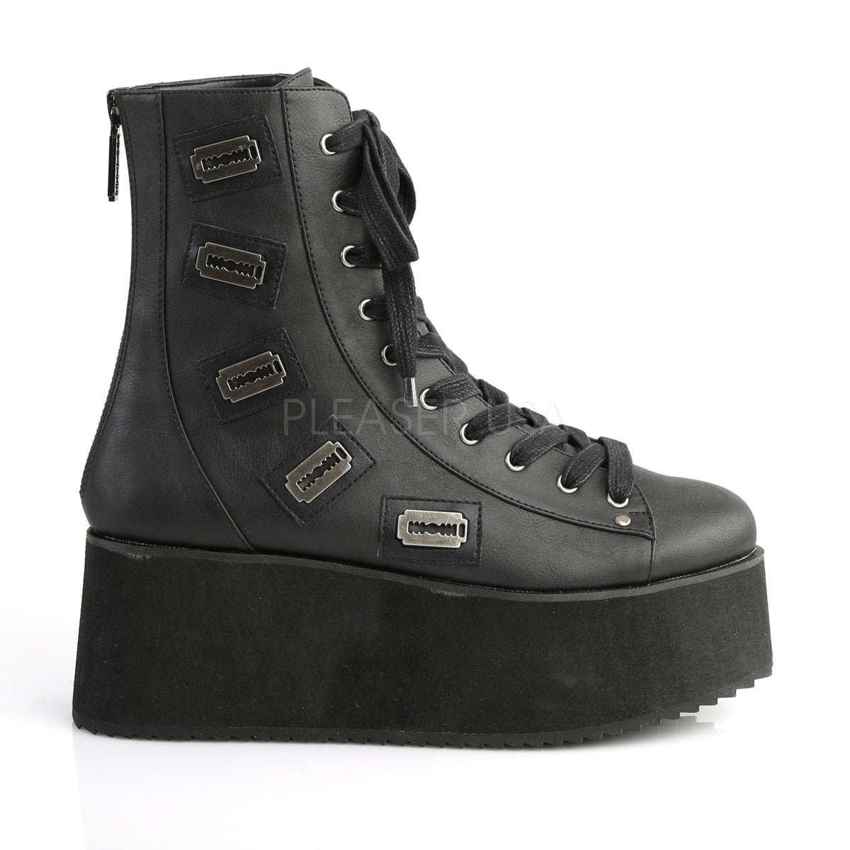 GRIP-103 Black Faux Leather