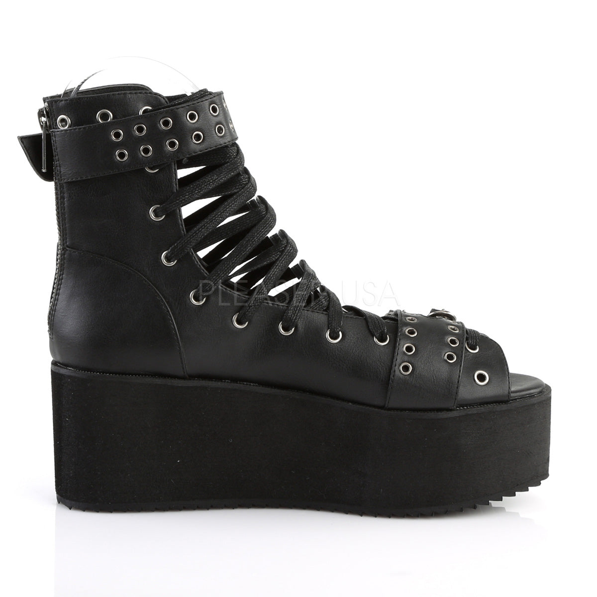 GRIP-105 Black Vegan Leather