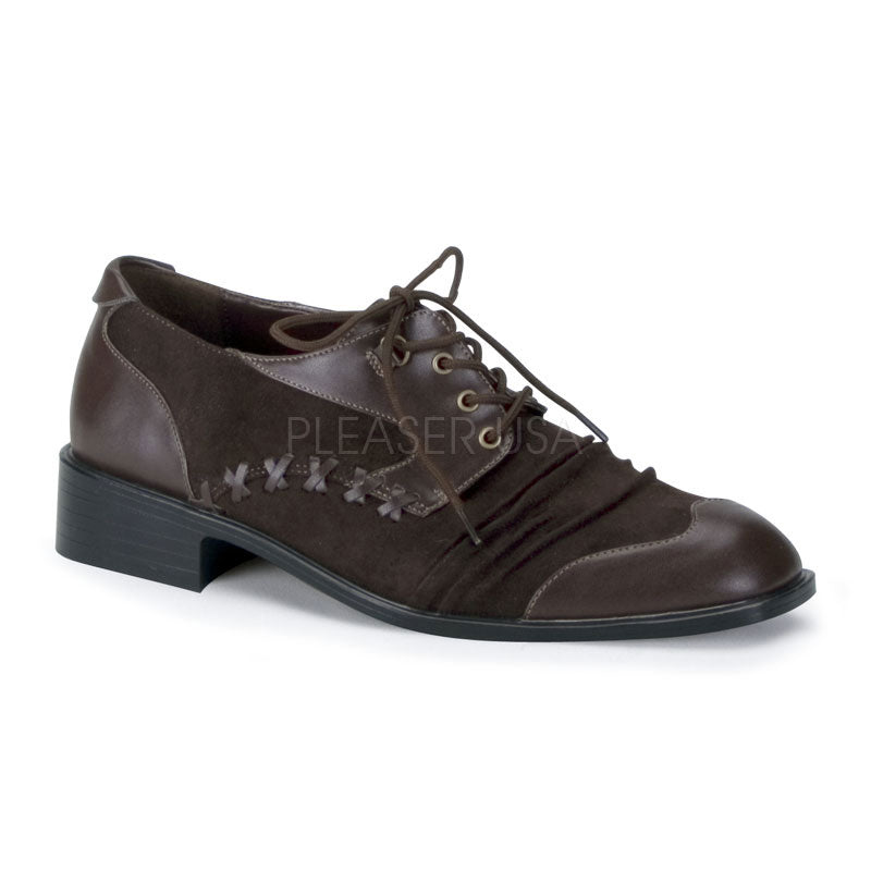 HATTER-02 Brown Pu-Sueded Pu