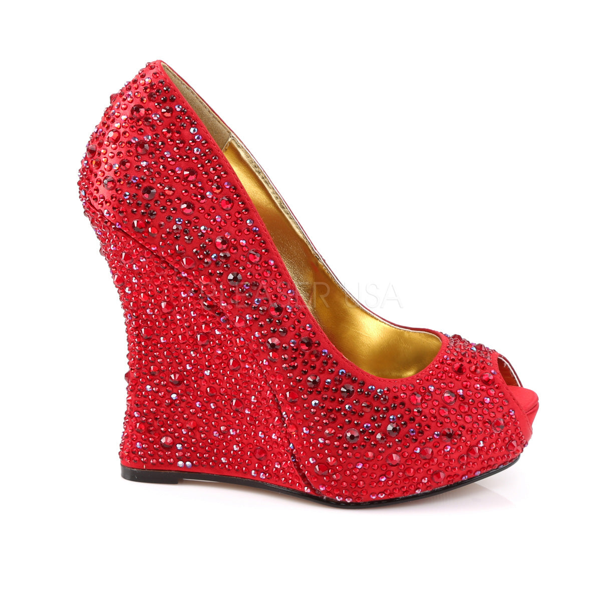 ISABELLE-18 Red Satin