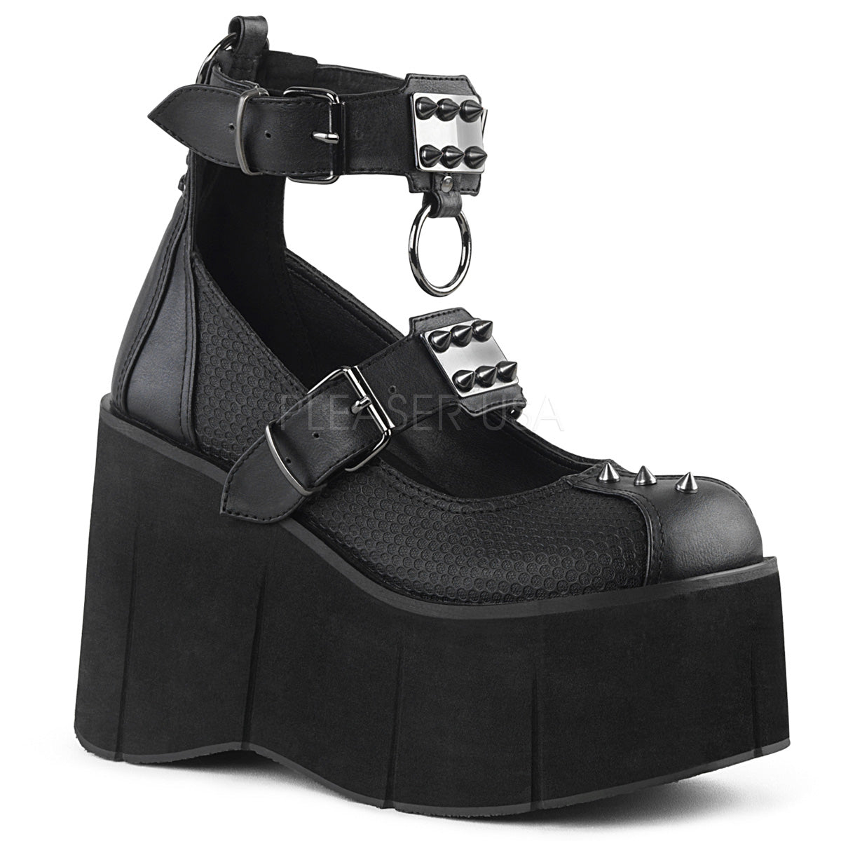 KERA-12 Black Vegan Leather