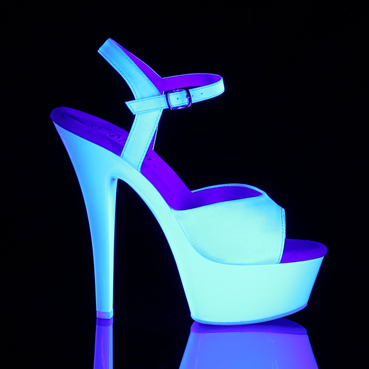KISS-209UV White Satin / Neon White