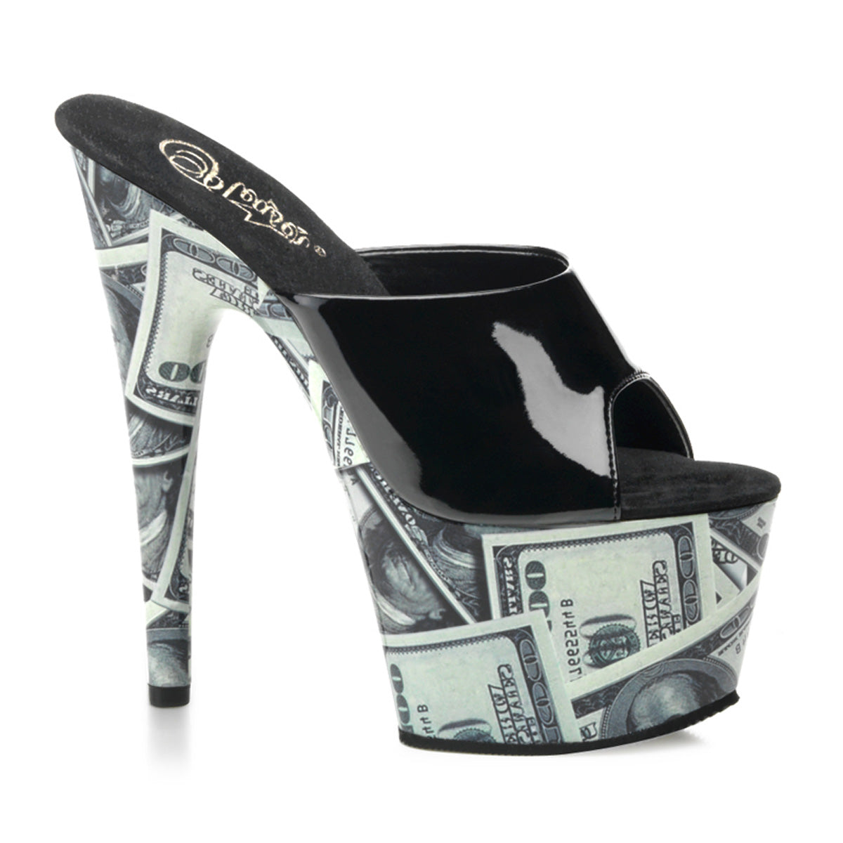 MOTIF-701MO Black Patent/Green