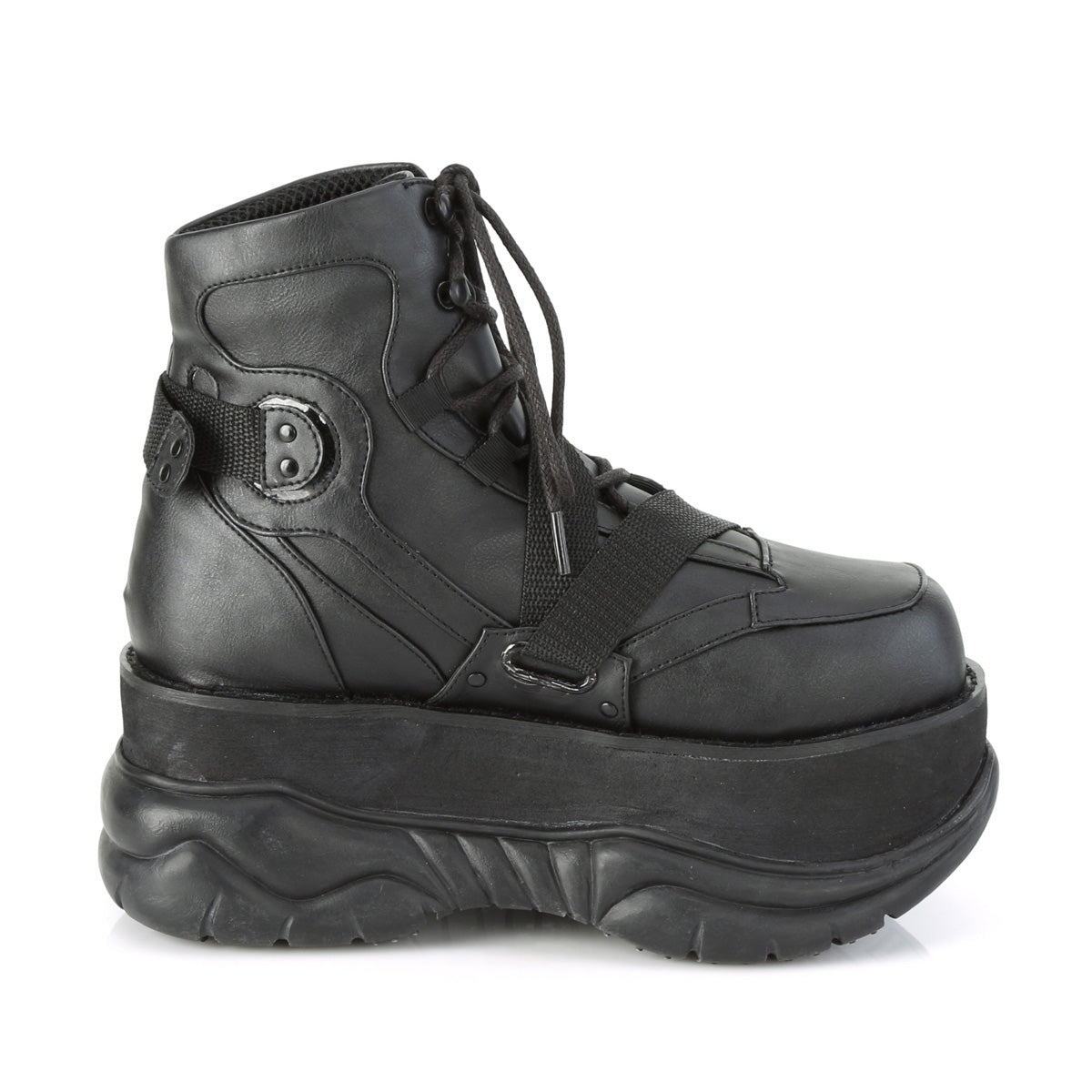 NEPTUNE-181 Black Vegan Leather