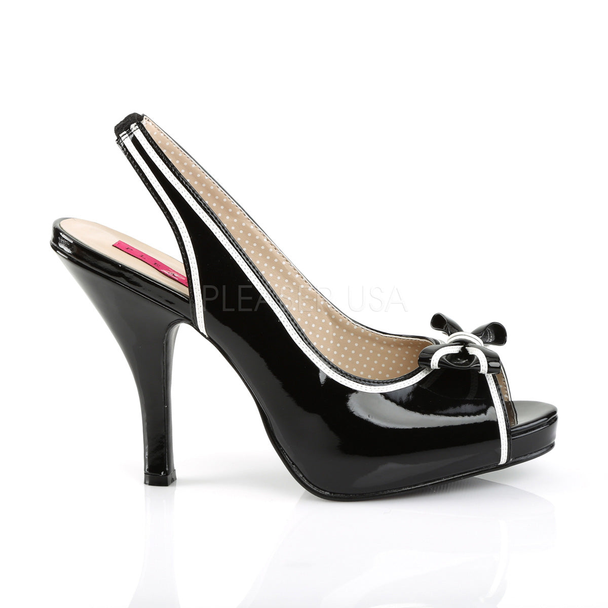 PINUP-10 Black-White Patent