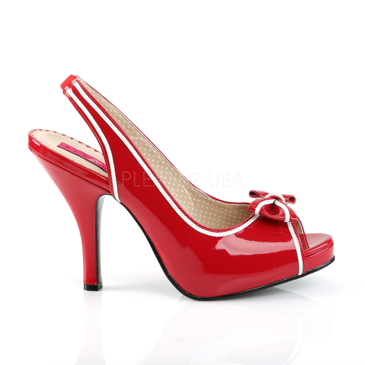 PINUP-10 Red-White Patent