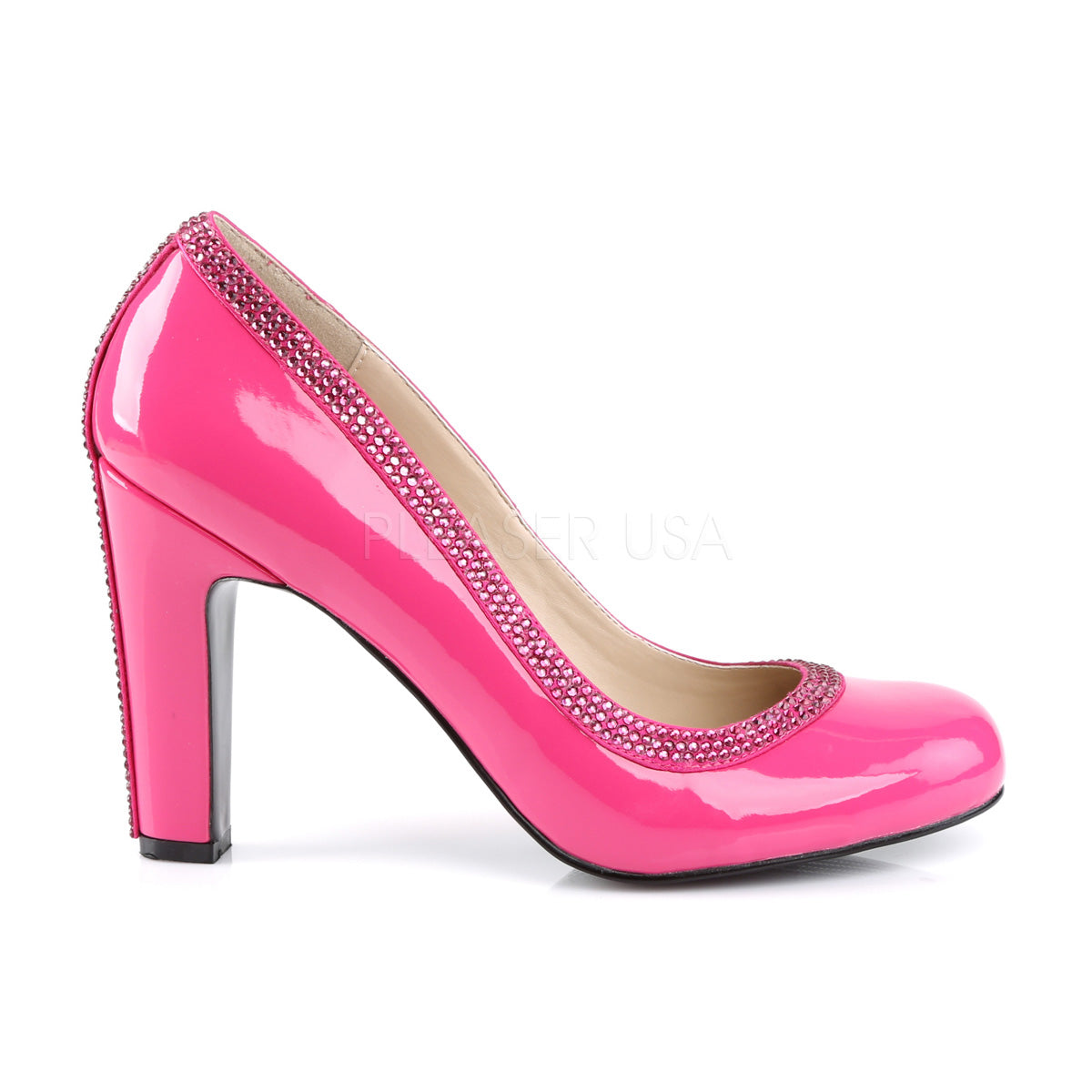 QUEEN-04 Hot Pink Patent