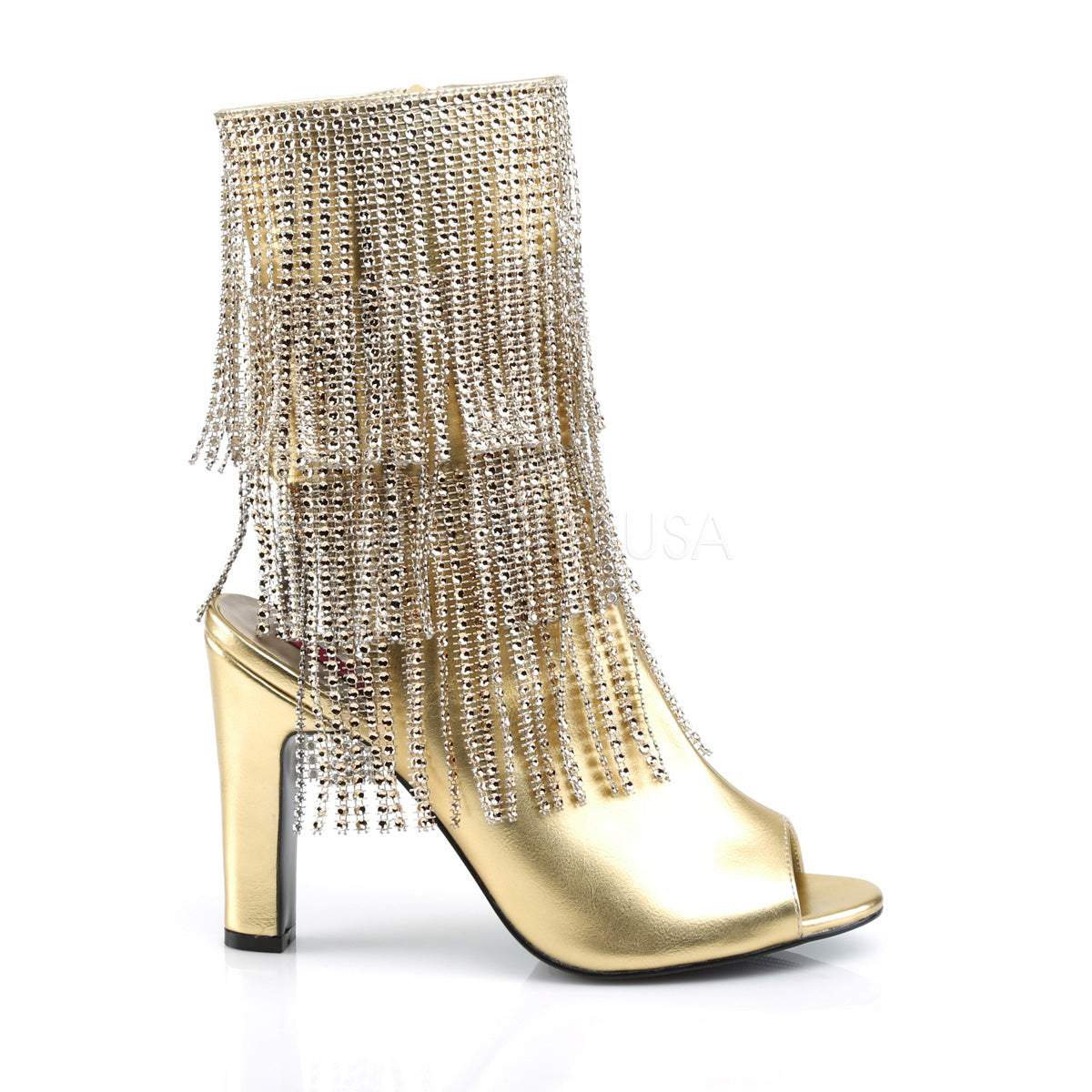QUEEN-100 Gold Metallic Pu