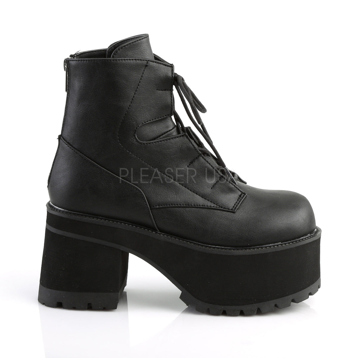 RANGER-102 Black Vegan Leather
