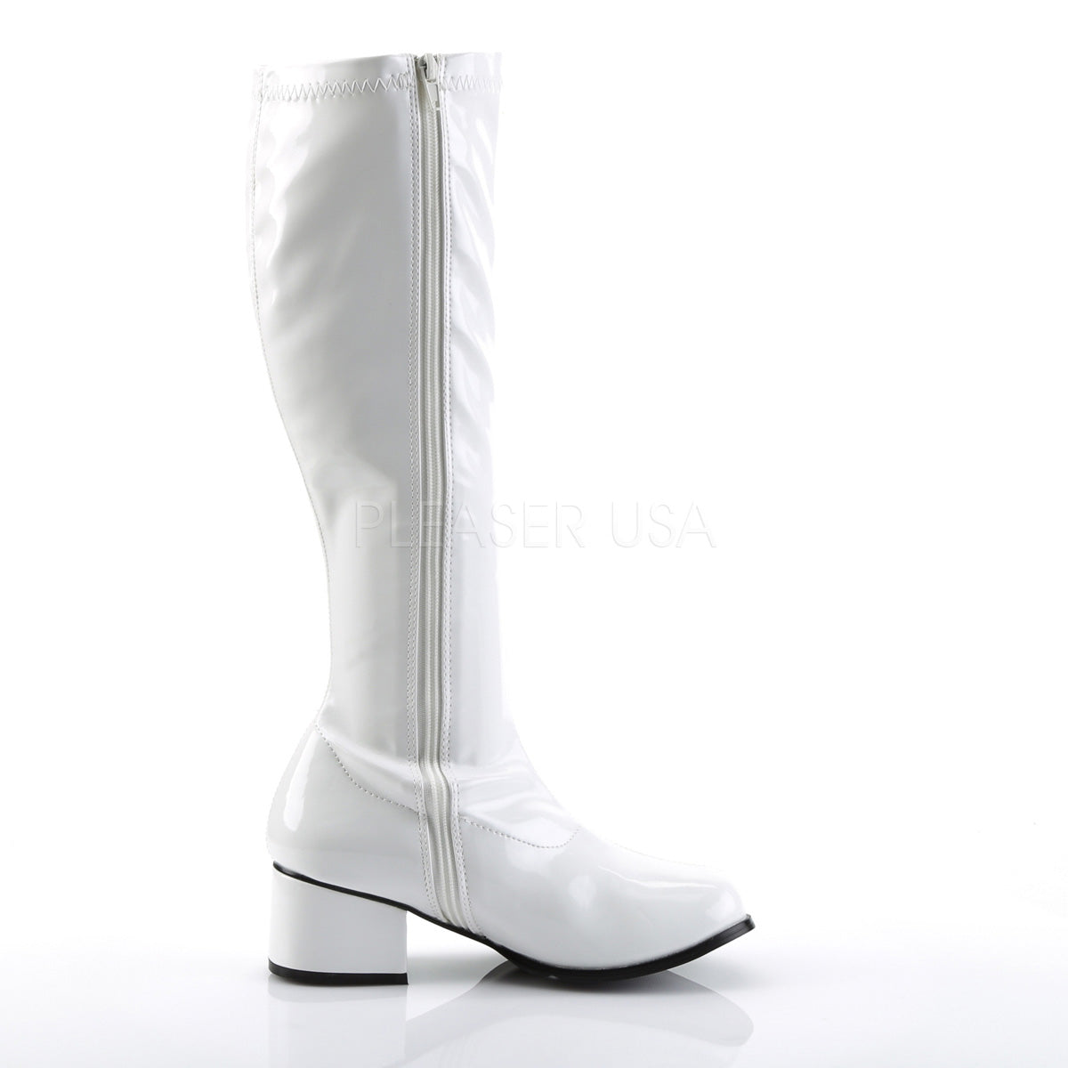 RETRO-300 White Str Patent