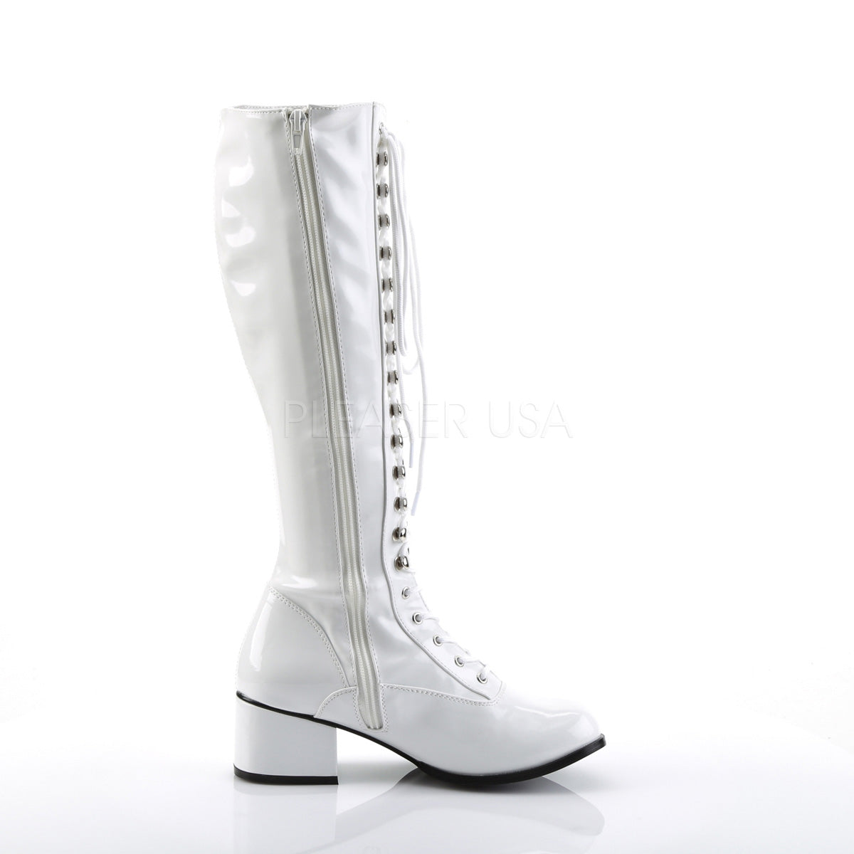 RETRO-302 White Str Patent