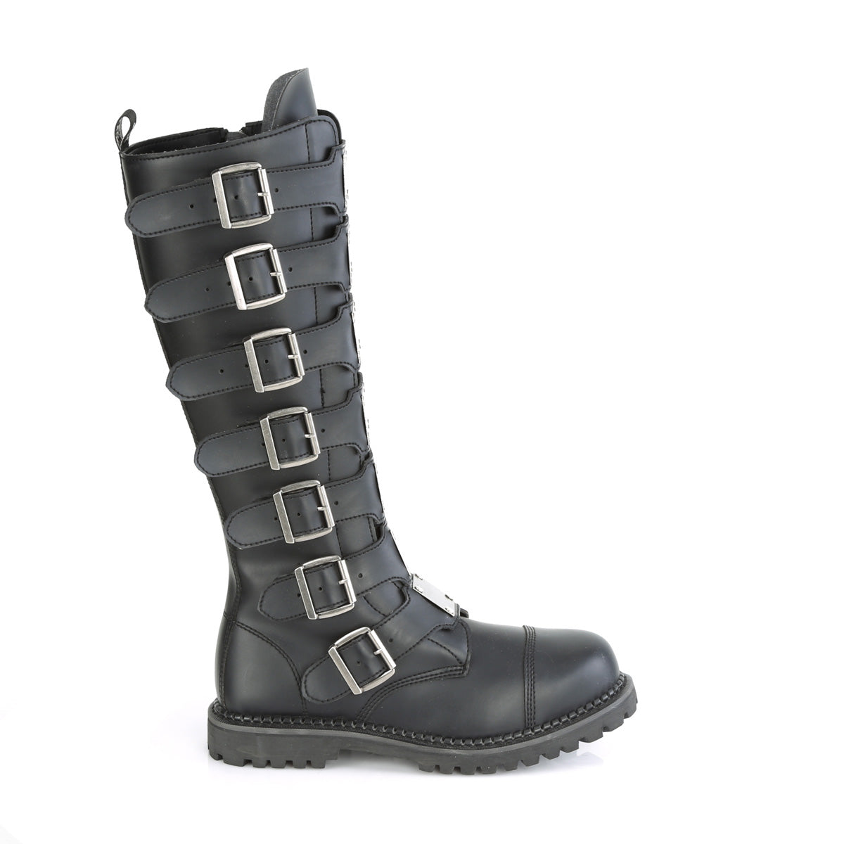 RIOT-21MP Black Vegan Leather