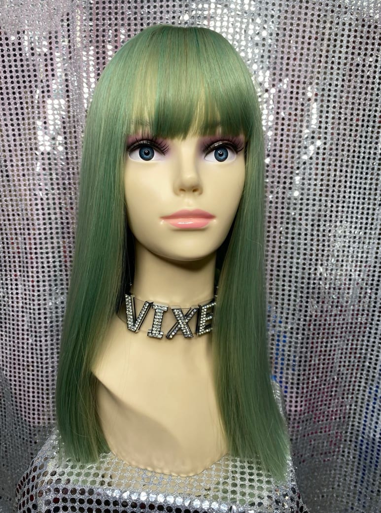 Sea Green Long Bob