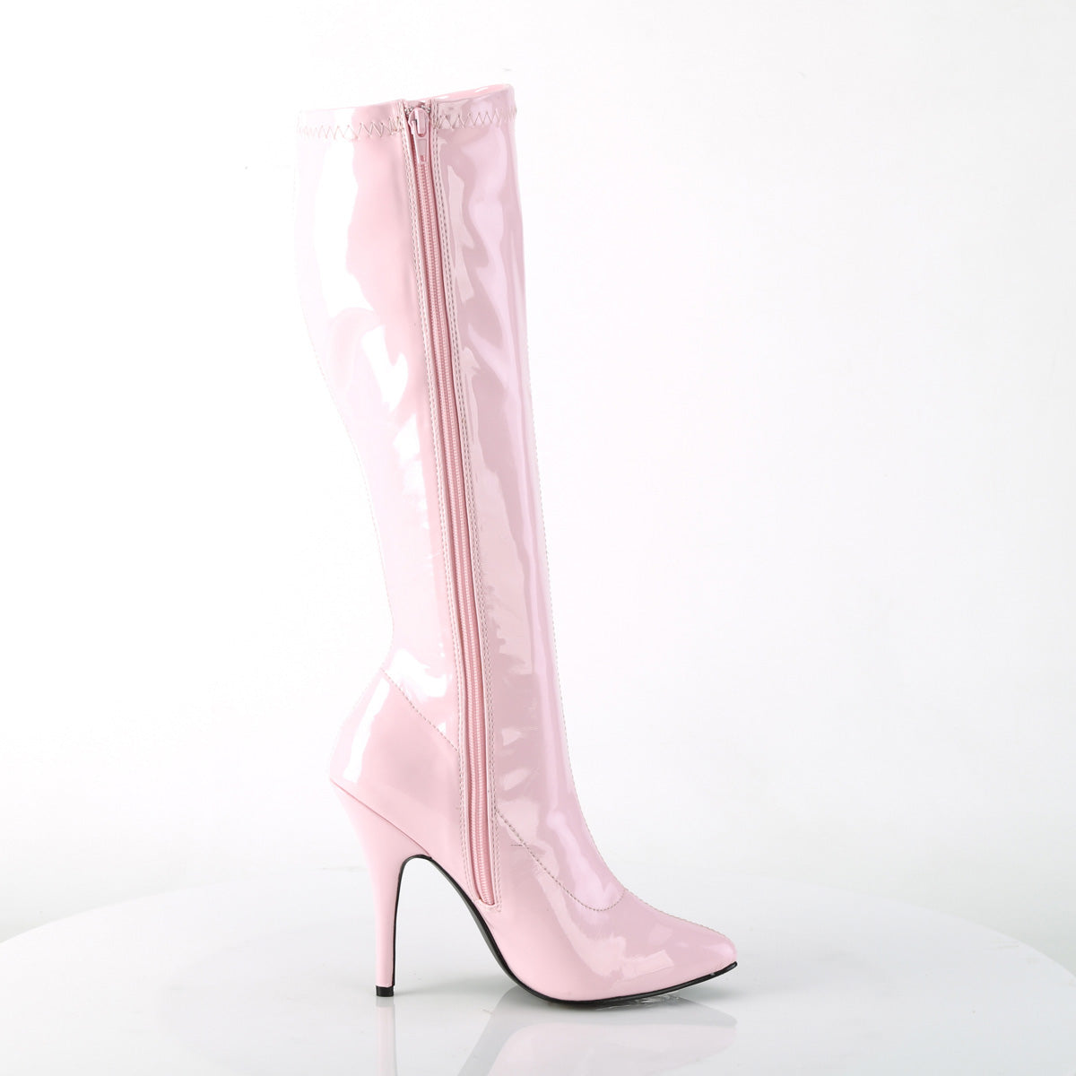 SEDUCE-2000 Baby Pink Stretch Patent