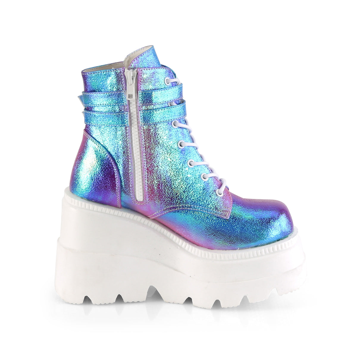 SHAKER-52 Purple Multi Iridescent Vegan Leather