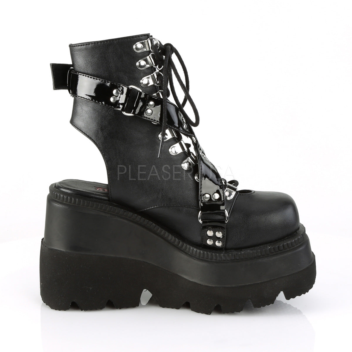 SHAKER-56 Black Vegan Leather-Patent