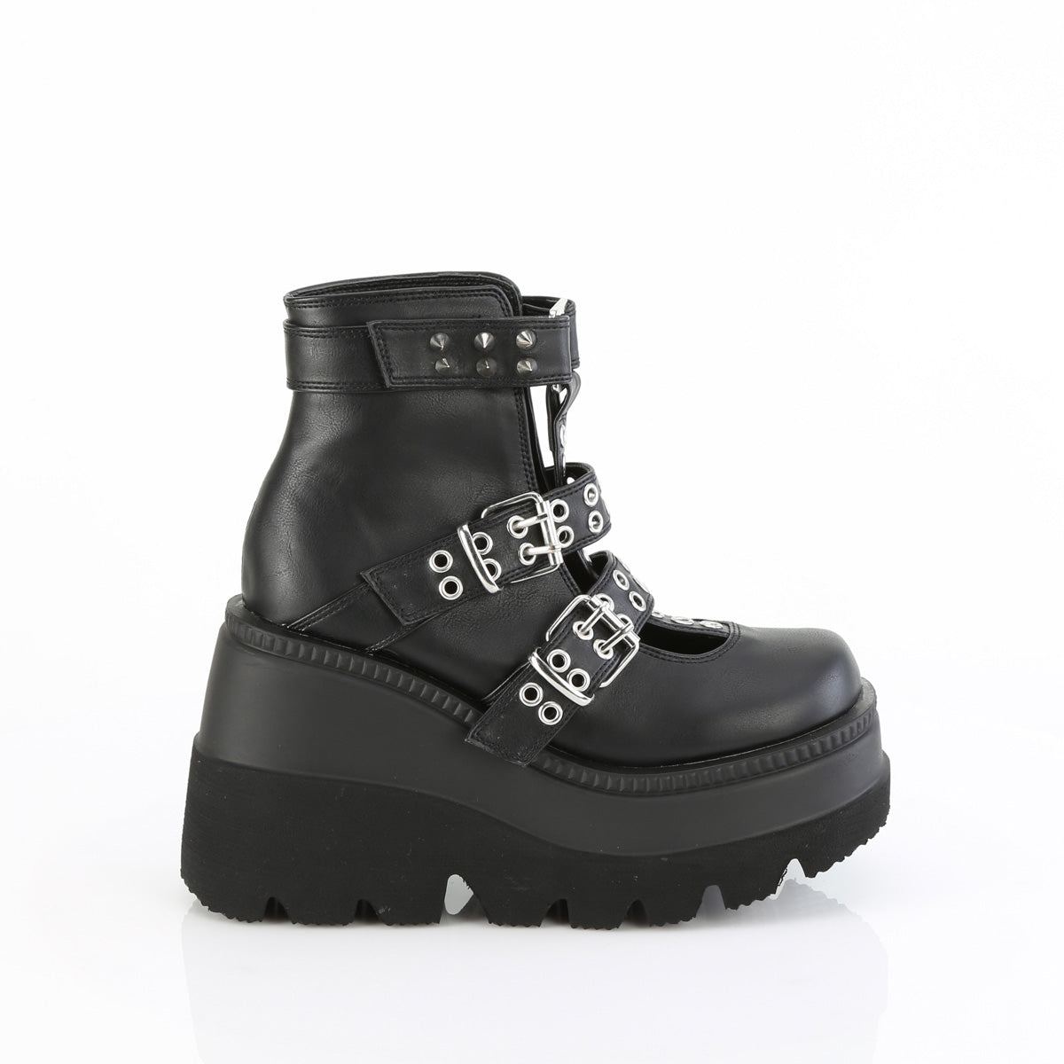 SHAKER-62 Black Vegan Leather