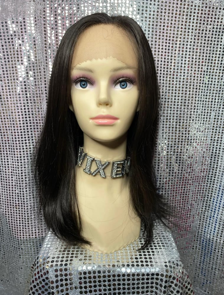 Shoulder Length Lace Front Wig