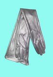 Vegan Leather Opera Length Gloves