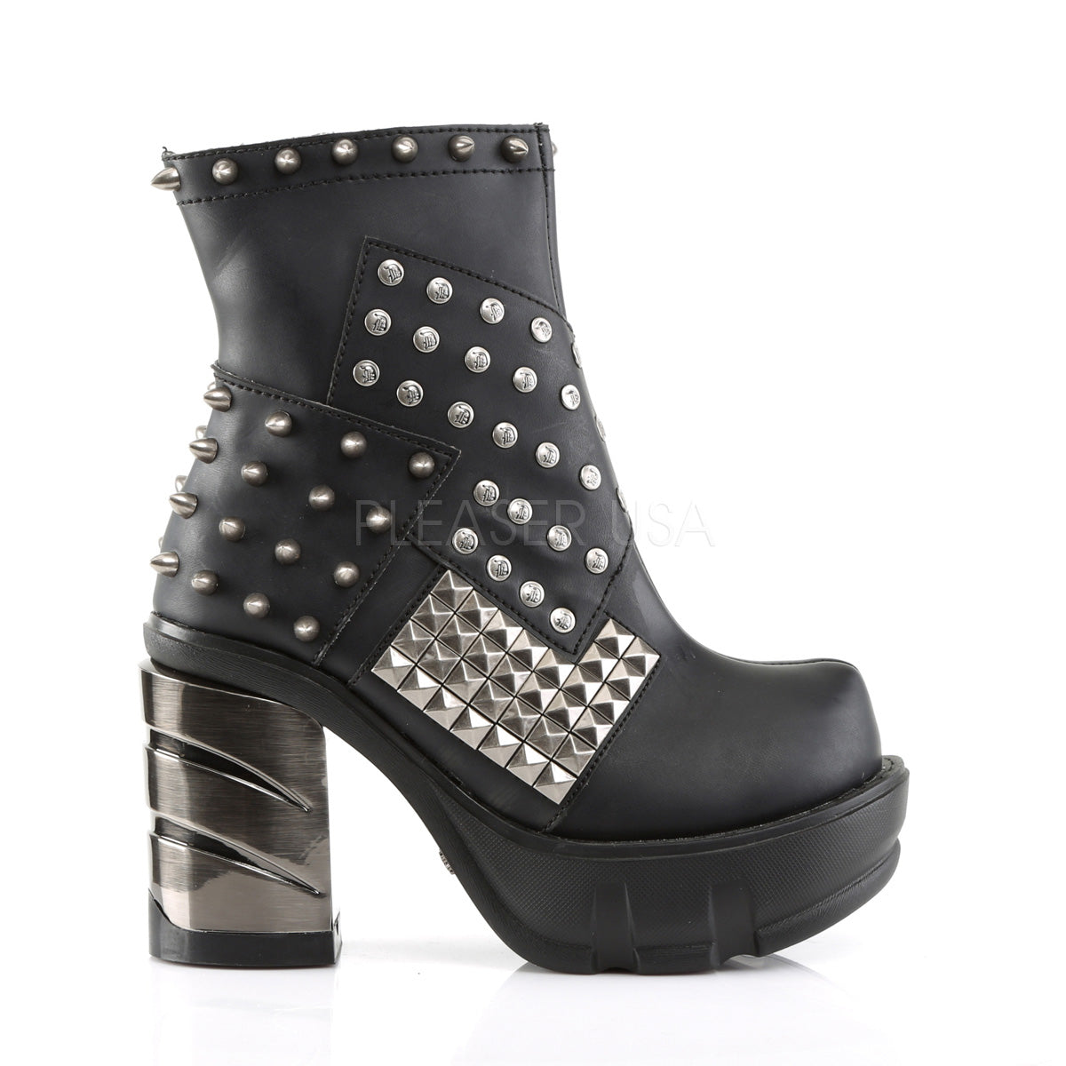 SINISTER-64 Black Vegan Leather