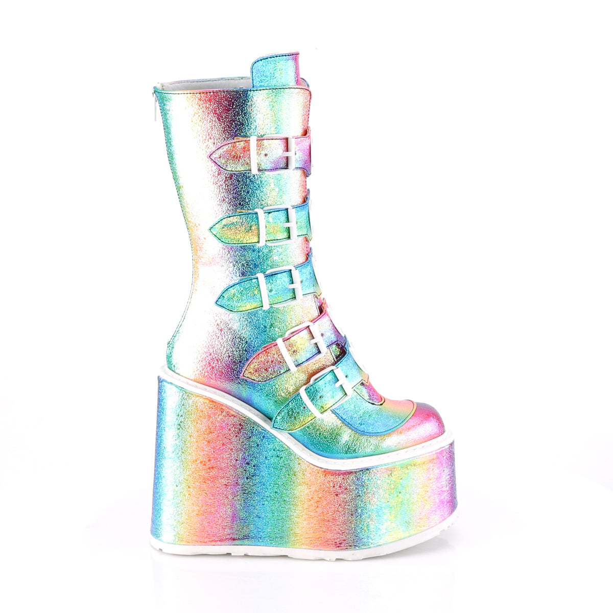 SWING-230 Rainbow Iridescent Vegan Leather