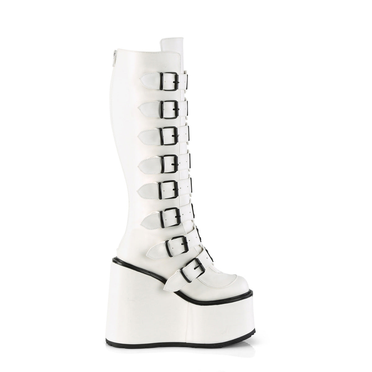 SWING-815 White Vegan Leather