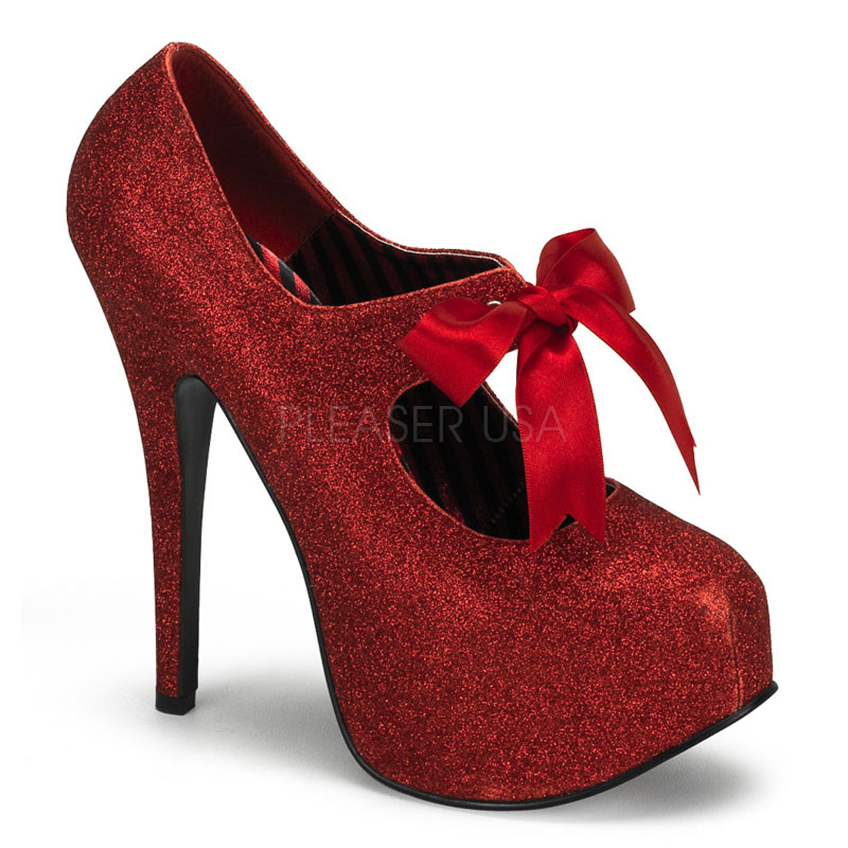TEEZE-04G Red Mini Glitter