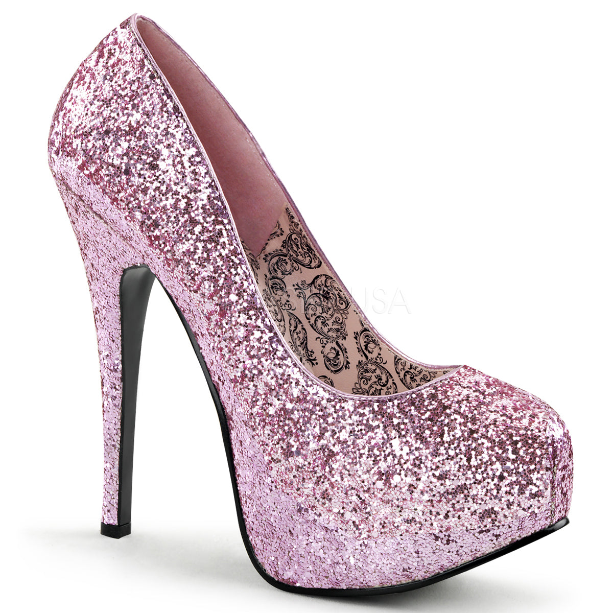 TEEZE-06G Baby Pink Glitter