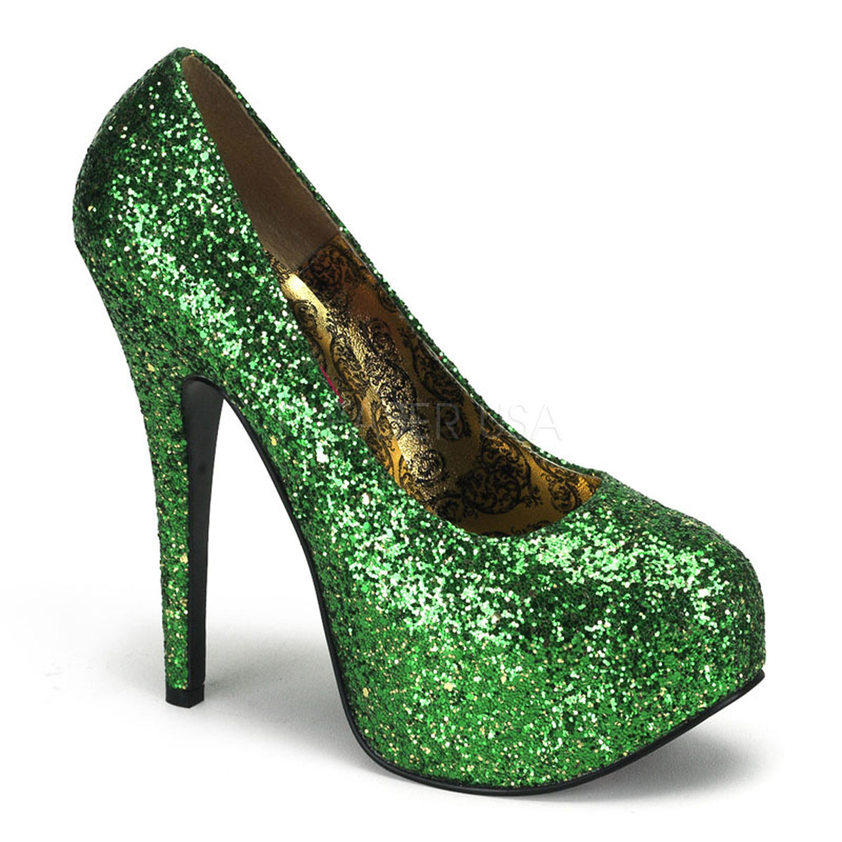 TEEZE-06G Green Glitter