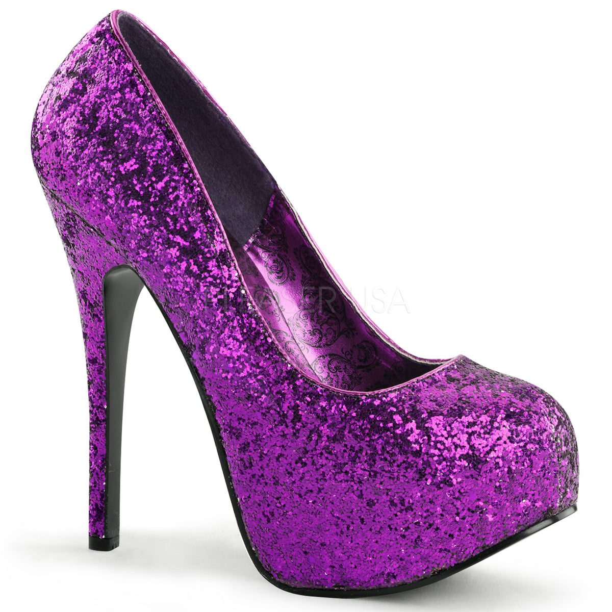 TEEZE-06G Purple Glitter