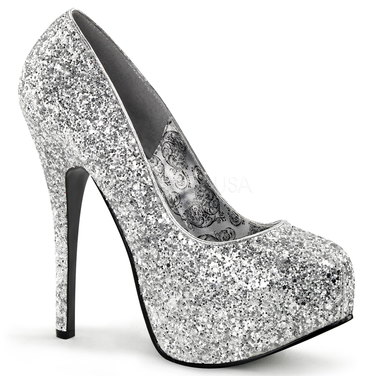 TEEZE-06G Silver Glitter