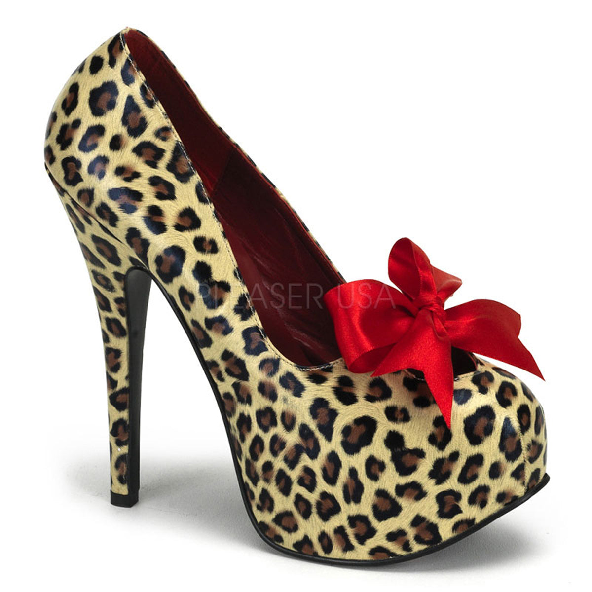 TEEZE-12 Cheetah Print Pu