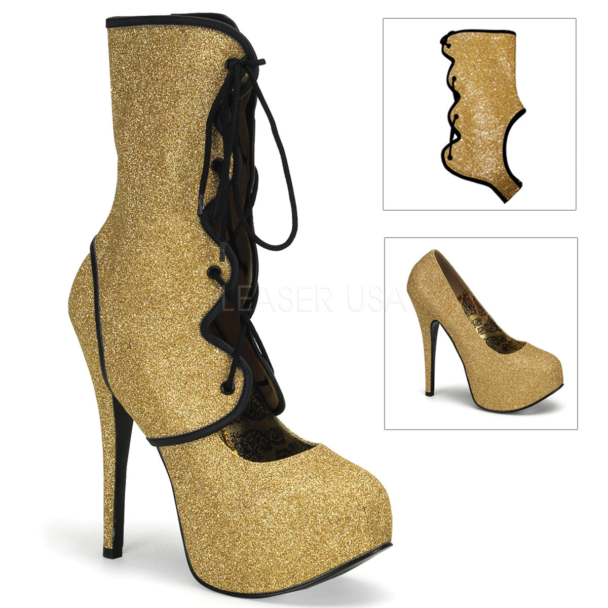 TEEZE-31G Gold Mini Glitter