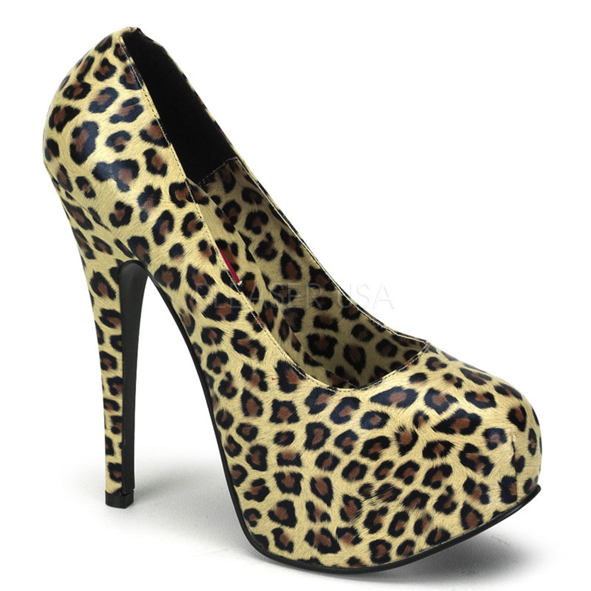 TEEZE-35 Cheetah Print Pu