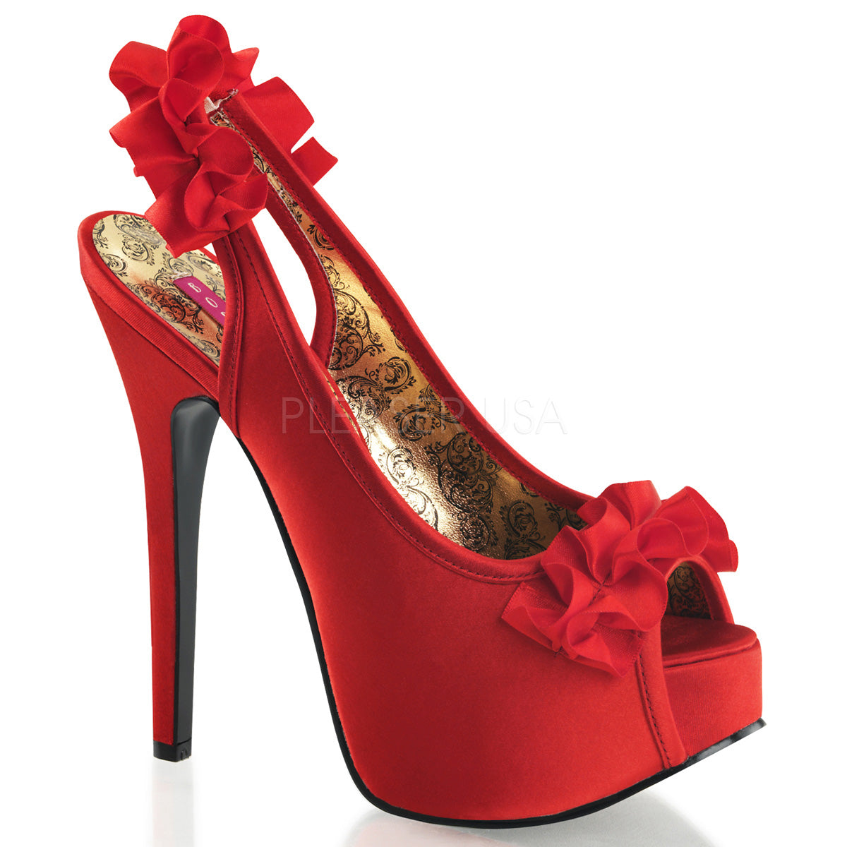 TEEZE-56 Red Satin