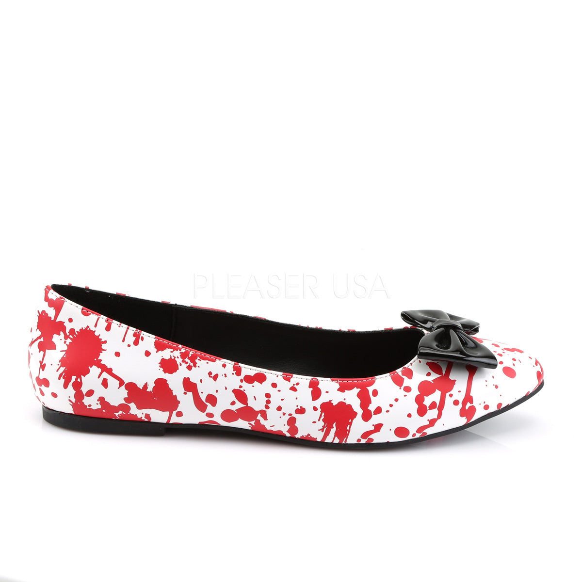 VAIL-20BL White Patent-Red