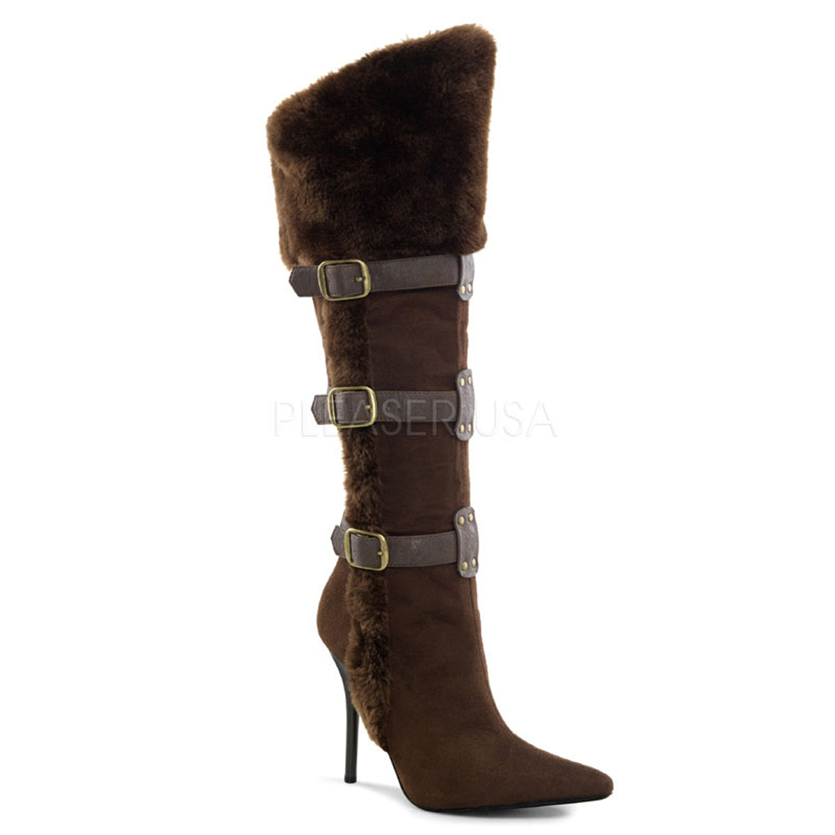 VIKING-102 Microfibre Brown PU