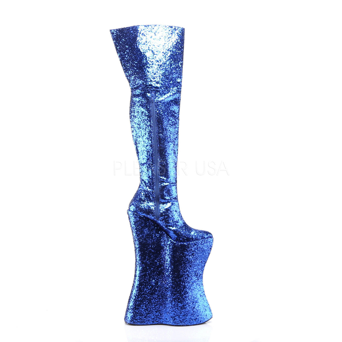 VIVACIOUS-3016 Royal Blue-Silver Glitter